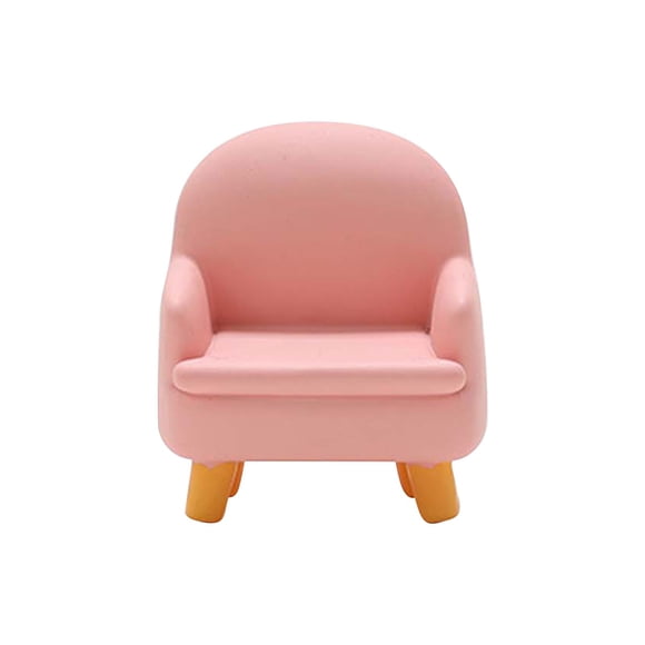 Pink Realistic Sofa Resin Refrigerator Magnet Adorable Magnetic Sticker Decoration 1.37X1.57 Inches Resin