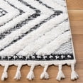 thumbnail image 3 of SAFAVIEH Moroccan Iacopo Tapis Géométrique Rayé Shag, 3 of 7