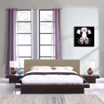 thumbnail image 2 of Modway Freja 3 Piece Queen Fabric Bedroom Set in Cappuccino Latte, 2 of 5