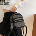 thumbnail image 2 of Sac à Dos Mode avec Strass pour Femmes, Mini Sac de Voyage en Cristal (Argent), 2 of 10