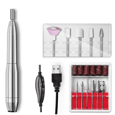 Nail Drill Pen-Nail Drill Pen Electric-USB Professional Portable Electric Nail Grinding Polisher Household Nail Drill Pen Machine
