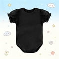 thumbnail image 2 of Baby Girl Summer Dress Short Sleeve Romper Off Shoulder 95% Polyester 5% Spandex, 2 of 7