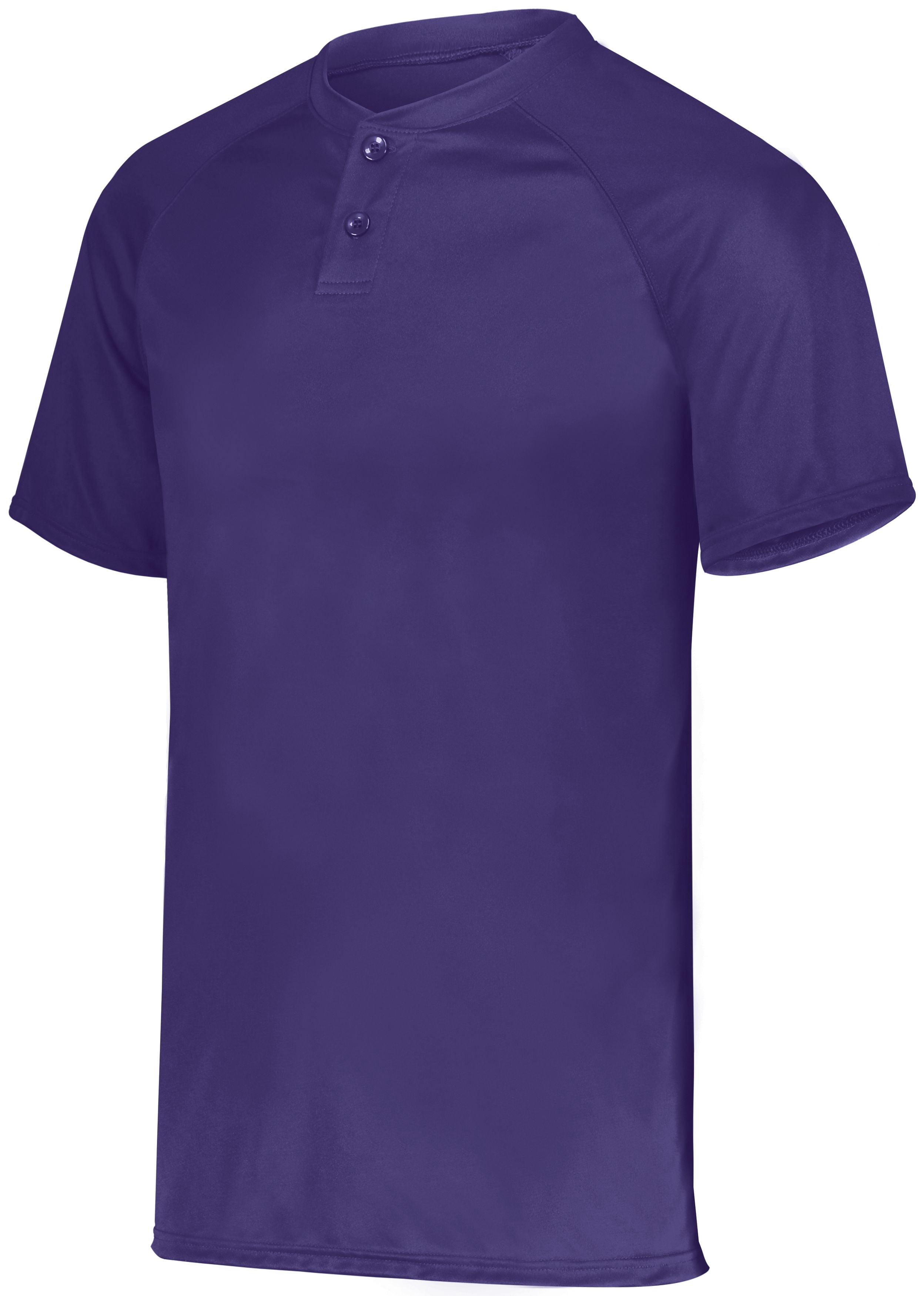 Augusta sportswear Boy's Attain Wicking Two Button Baseball Jersey