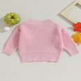 thumbnail image 4 of Chandail Tricoté pour Bébé Fille Garçon, Chandail d'Halloween, Chandail Molletonné Chaud à Col Rond, Manches Longues, Hauts pour Nourrisson Tout-Petit, 4 of 8
