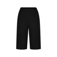 thumbnail image 4 of Wensltd Shorts d'Été à Jambe Grand pour Femmes, Mode, Lin, Fluides, Confortables, 4 of 6