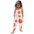 thumbnail image 1 of EGNMCR Girls' Jumpsuits & Rompers Toddler Baby Girl Jumpsuits Printing Strap Romper Pants With Pockets Kid Rompers, 1 of 9