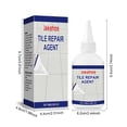 thumbnail image 3 of Chmadoxn Tools&Home Improvement Multi-Purpose Tile Filler Adhesive Penetrating Tile Adhesive Tile Repair Bathroom Kitchen Tile Repair 100ml Tile Filling Adhesive, 3 of 9