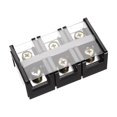 thumbnail image 1 of Unique Bargains Bloc de Borne de Barrière 600V 150A 3 Positions Doubles Bornes à Vis, 1 of 3