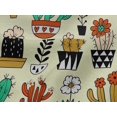 thumbnail image 5 of oneOone Georgette Viscose Fabric Leaves & Floral Block Printed Craft Fabric BTY 42 Inch Wide, 5 of 5