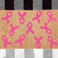 thumbnail image 2 of Tapis d'Entrée de Sensibilisation au Cancer avec Ruban Non - Intérieur Extérieur Tapis Personnalisable, 2 of 8