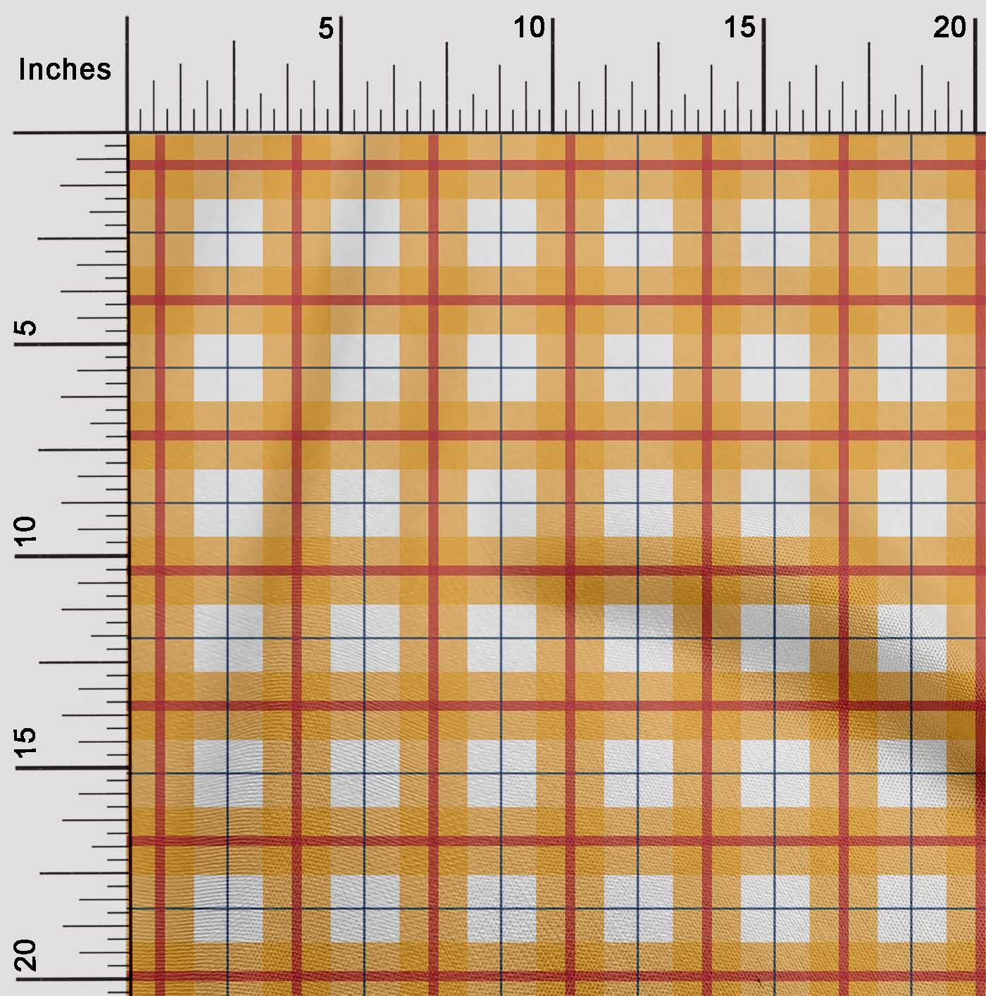 oneOone Polyester Lycra Fabric Madras Check Print Fabric BTY 56 Inch Wide