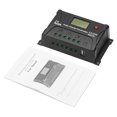 thumbnail image 3 of 20A PWM Solar Charge Controller with 12V/24V Adaptive Input Below 55V for Solar Panels, Suitable for Gel Batteries, with LCD Display, Temperature Compensation, and Multiple Protections, 3 of 8