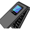 thumbnail image 3 of Maxwest Neo Flip Phone 4G LTE Volte 4G Dual Nano Sim GSM Unlocked Black, 3 of 7