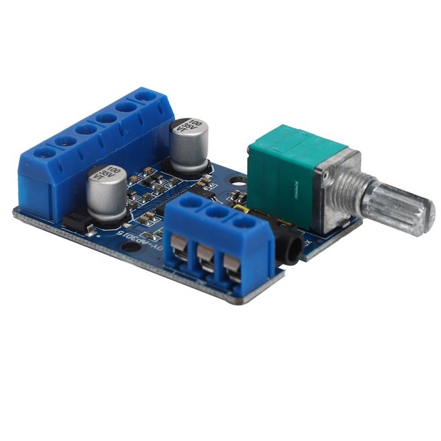 Module Amplificateur Numérique, Carte Amplificateur de Puissance Double Canal Modulation PWM Haute Sécurité Facile à Assembler pour Réparation Audio