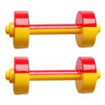 thumbnail image 1 of HLONK Baby Dumbbell Toy  Safe Exercise Weights, 1 of 7