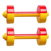 HLONK Baby Dumbbell Toy  Safe Exercise Weights