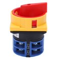 thumbnail image 1 of Changeover Switch, 2 Positions Flame Retardant Silver Contact AC240V AC440V Cam Selector Latching Switch  For Industrial, 1 of 8