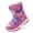 Rose Mauve, variante sur Harvest Land Bottes de Neige pour Petites Filles, Bottes d'Hiver Chaudes et Imperméables, Chaussures d'Extérieur Antidérapantes (Tout-Petits/petits Enfants/grands Enfants)