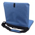 thumbnail image 1 of Chaise de Gradins Portable, Coussin de Gradins en Tuyau d'Acier Confortable avec Dossier Antidérapant pour le Camping, 1 of 7