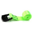 thumbnail image 2 of LOVEVER Lot de 2 Sangles de Fixation 5M Vert Fluorescent 25mm avec Boucles en Alliage de Zinc, 2 of 8