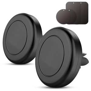 2PCS Magnetic Phone Holder for Car,Universal Air Vent Magnetic Phone Mount for Car, Car Phone Holder Mount for Cell Phones Tablets