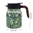 thumbnail image 3 of Binwennn Matriarch Cups Vintage Floral Pattern Tea 2025 New Tea Pot Tea Built In Infuser 35 Oz Stainless Steel Floral Pattern Tea Pot Tea With Infuser Long Insulation, 3 of 5