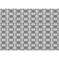 thumbnail image 1 of Ahgly Company Tapis Rectangulaire Lavable en Machine Intérieur Transitionnel Sonic Gris Argenté, 5 Pieds x 7 Pieds, 1 of 1