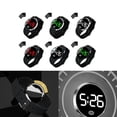thumbnail image 2 of Fashion Plastic Watch LED Electronic Watch Clear Hour Display Long-term Use Material Simple Design For Business, 2 of 9