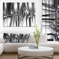 thumbnail image 1 of Black White Crystal Background - Abstract Canvas Art Print, 1 of 1