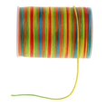 thumbnail image 4 of veasfak Rainbow Waxed Polyester Thread Flat Hand Sewing Stitching Cord 90m, 4 of 7