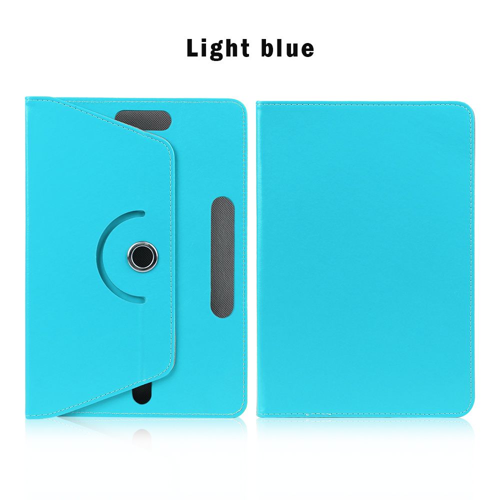 Étui de Protection à Motif pour Tablette, Étui Universel en Cuir PU pour Samsung Galaxy Tab 7 8 9 10.1 Pouces Tablette Android PC Bleu Pâle Universel 9 Pouces