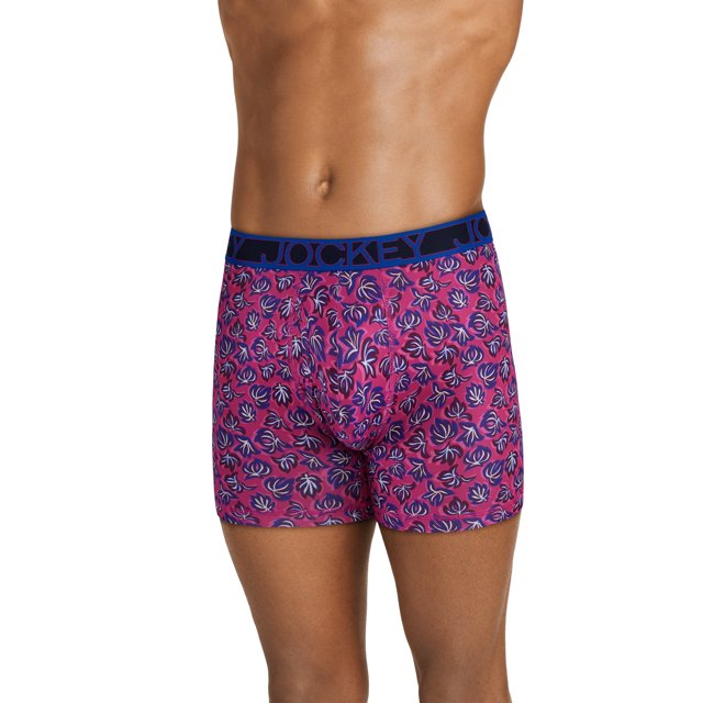 Jockey Men's Active Microfiber 5" Boxer Brief