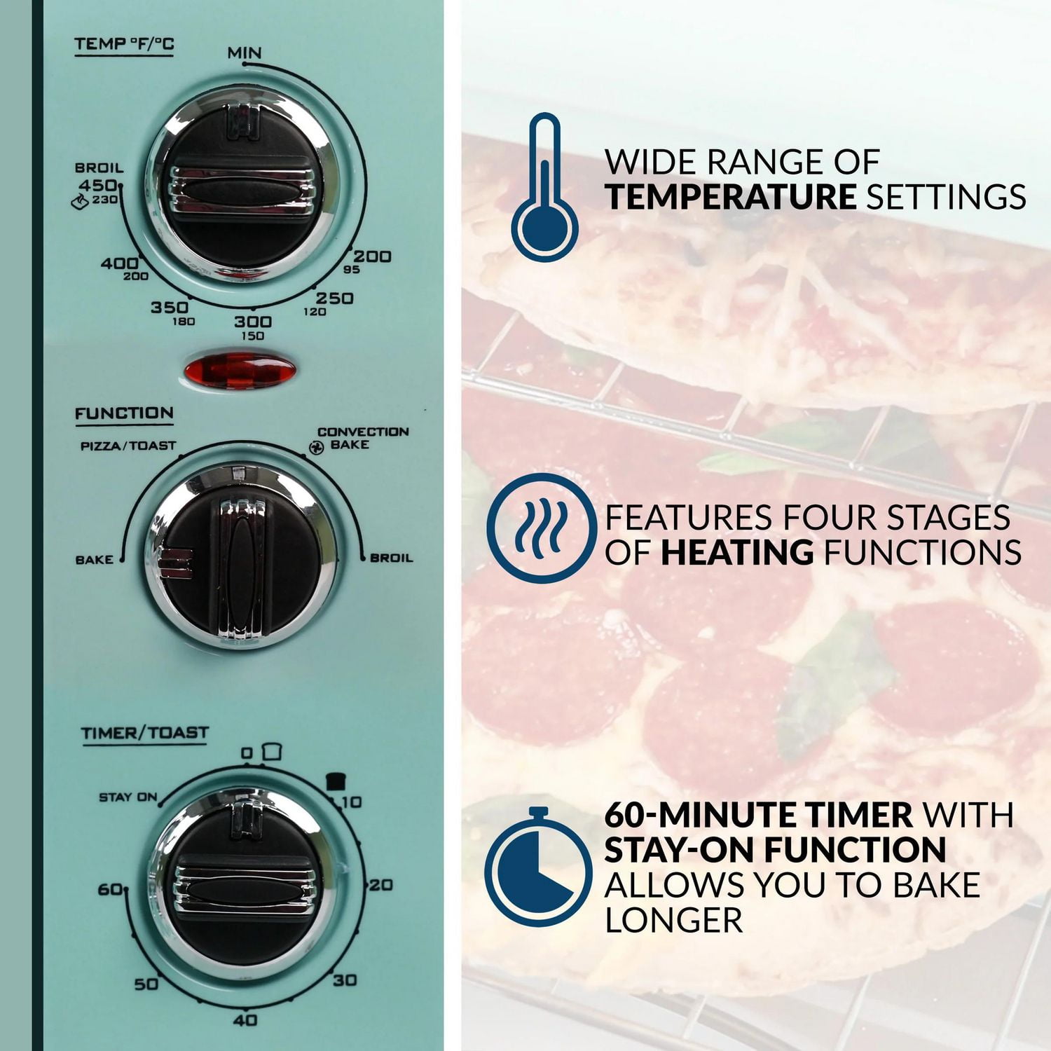 T83 昭和レトロ　National Oven Toaster 未使用保管品 Nostalgia Retro 12-Slice Convection Toaster Oven - Walmart.ca