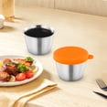 thumbnail image 4 of Tasse en Acier Inoxydable 304 avec Couvercle à Ruban en Stock Extérieur Portable Trempette, 4 of 5