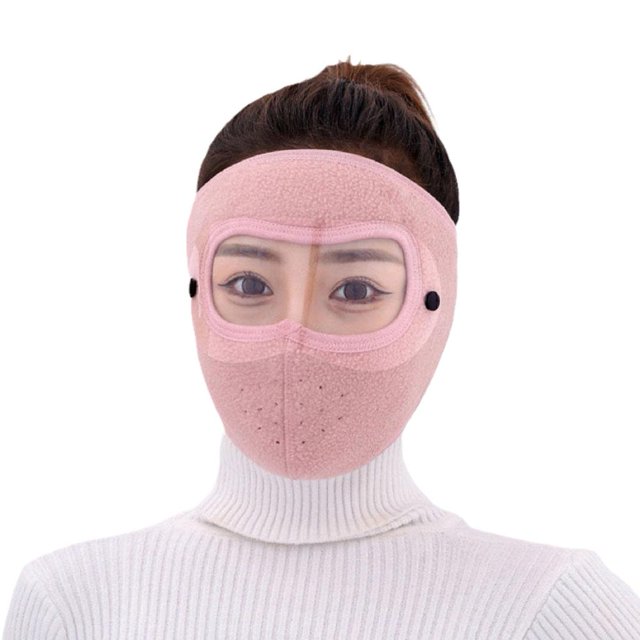 Winter Windproof Ski Mask Warmer Gear Full Face Hood + Goggles F7E0