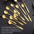thumbnail image 3 of maskred Stainless Steel Tea Dessert Spoon Restaurant Portable Coffee Juice Seasoning Ice Cream Teaspoon Kitchen Accessory Type 12, 3 of 6