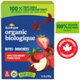 thumbnail image 2 of SunRype Organic Fruit Bites Apple Strawberry, 2 of 7