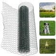 thumbnail image 2 of Shisuyan Green Coated Chicken Wire Galvanized Hexagonal Wire Mesh Garden Wire Mesh, 2 of 8