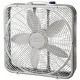 thumbnail image 1 of Lasko 20" Premium Steel Box Fan w/ 3 Speed Settings and Easy Carry Handle, White, 1 of 5
