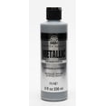 thumbnail image 1 of Folkart Metallic Acrylic Paint Silve, 8 fl oz, 1 of 7