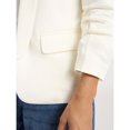 thumbnail image 4 of Scoop Women's and Women’s Plus Ultimate ScubaKnit Relaxed Blazer with Scrunch Sleeves, Size XS- XL, 4 of 5