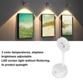 thumbnail image 4 of Lampe Photo à Détecteur de Mouvement à DEL, Facile à Installer, à Intensité Réglable, 1200 mAh, Lampe Murale à Détecteur de Mouvement à DEL pour la Maison, Blanche, 4 of 7