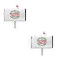 thumbnail image 3 of Ruiboury Weather-resistant And Robust Couch Cover Easy To Vivid Print Christmas Deer Pattern Mailbox Sleeve Cloth Standard Size YTYH2309048 2Set, 3 of 6