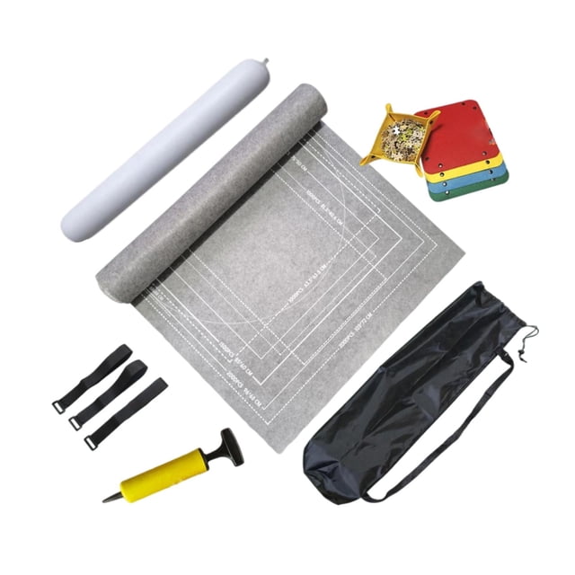 GUOOL Tapis Casse-Tête Rangement Casse-Tête Sauveur, Ranger des Casse-Têtes jusqu'à 2000 Pcs, Gris