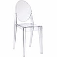 thumbnail image 1 of Plata Import - Ghost Armless Chair in Clear Color for Adults, 1 of 3