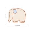 thumbnail image 4 of MasteelfCA 60pcs Blank Memo Cards Animal Shaped Cards Note Cards Memo Message Paper Cards, 4 of 8