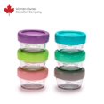 thumbnail image 1 of Melii Glass Baby Food Storage Jars with Lids for Infants, Toddlers and Children, 2 oz / 59 ml - 6 piece set, 1 of 7