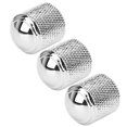 thumbnail image 1 of Electric Guitar Volume Knob,3Pcs Electric Guitar Volume Musical Instrument Accessories Aluminum Alloy Guitar Knob High-Intensity Output, 1 of 14