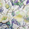 thumbnail image 1 of oneOone Rayon Yellow Fabric Florals Craft Projects Decor Fabric Printed By The Yard 56 Inch Wide, 1 of 4