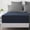 Navy, variant on HCBY Queen Size Deep Pocket Fitted Sheet, 4-Way Stretch Jersey Knit - Ultra Soft & Cooling Bed Sheet for Sleeping Naked, Non-Slip Elastic Mattress Cover, 15 Inch Pocket (White,80"x60"x11.8")